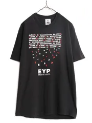 【お得なクーポン配布中!】 90s USA製 企業 ロゴ プリント 半袖 Tシャツ メンズ XL 古着 ヘビーウェイト シングルステッチ グラフィック アート 大きいサイズ ブラック