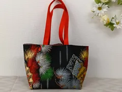 和柄ハンドメイドバッグ