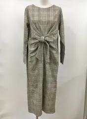 イーハイフンワールドギャラリー Ehyphen world gallery ワンピース F ブラウン系 未使用 2504WT048