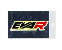 １枚　エヴァンゲリオンレーシング ホログラムステッカー EVAR【キャラクター シール】