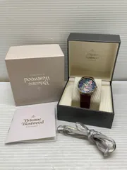 ヴィヴィアンウエストウッド　稼働品　アナログウォッチ　バンビ　ブラックエナメル ヴィヴィアンウエストウッド 稼働品 アナログウォッチ バンビ