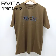 RVCA ルーカ 半袖Tシャツ カットソー TEE 半袖 サーフ ：s-bb041-203_brw