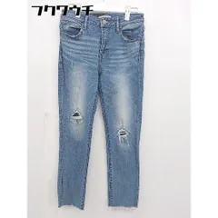 ◇ AZUL BY MOUSSY アズールバイマウジー デニム ジーンズ パンツ サイズ25 インディゴ レディース 【中古】 【1105060006388】