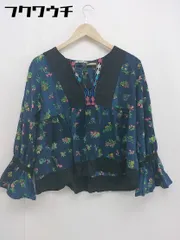 ◇ FREAK'S STORE フリークスストア 長袖 ブラウス カットソー サイズF ブルー系 レディース 【中古】 【1105260001947】