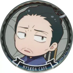 【中古】バッジ・ビンズ ノブナガ=ハザマ 「HUNTER×HUNTER×animatecafe 奇術師ヒソカのヒソカフェ 第2弾 トレーディング缶バッジ」