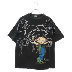 90年代　ベティちゃんヴィンテージTシャツ　両面プリント　レア VINTAGE (ヴィンテージ) 90s BETTY BOOP TEE ベティブープ 両面