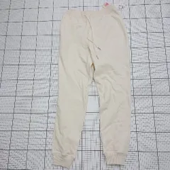 ◇ ⊇　美品 UNIQLO ユニクロ ヒートテック ヒートテックボアスウェットパンツ サイズM ベージュ系 レディース E  【1508260029995】