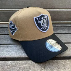海外限定 Newera ニューエラ NFL 9Forty Aフレーム LV Raiders レイダース 50th Anniv キャップ (940-103)