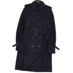 極美品 グッチ GUCCI コート トレンチコート ニットジャージー ウール アのサムネイル