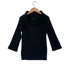 AS KNOW AS アズノウアズ 長袖ニット コットン/ポリエステル レディース【古着】【中古】【送料無料】