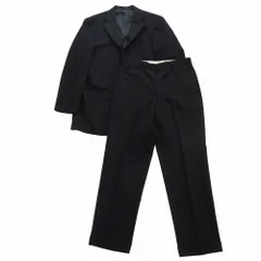 J.PRESS ジェイプレス ストライプ柄 スーツセットアップ 3B 背抜き裏地　ネイビー サイズM メンズ  【中古】