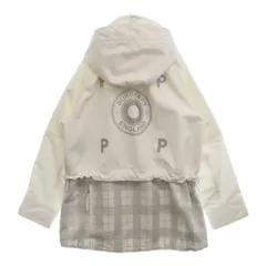 BURBERRY (バーバリー) Pop Trading Company テクニカルパーカー バックプリント メッシュ ナイロン テックコート ホワイト 8061318のサムネイル