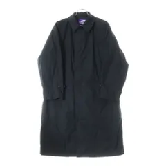 THE NORTH FACE PURPLE LABEL (ノースフェイスパープルレーベル) BEAMS別注 クロスステンカラー コート ブラック NY2956N