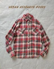 アーバンリサーチドアーズ チェックシャツ 36 ΣY