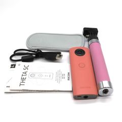 良品】RICOH 360度カメラ RICOH THETA SC (ピンク) 全天球カメラ