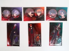 6点セット にじさんじ 3SKM 1st Anniversary アクリルスタンド・缶バッジ/北見遊征/魁星/榊ネス