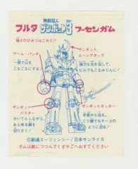 フルタ製菓 フーセンガム 強さのひみつはこれだ!!/包み紙