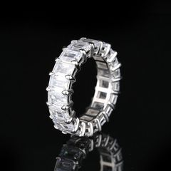 SWAROVSKI スワロフスキー クリスタル フルエタニティリング 13号