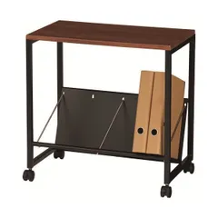ファイルワゴン YSK-013-1 天板付き1段 BK (組立品)