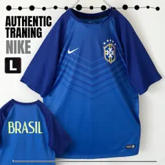 NIKE ナイキ★サッカー/ブラジル代表アウェイ★オーセンティックトレーニングTシャツ★2014年モデル★メンズL　　2407J048