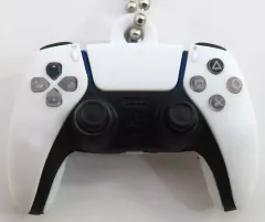 【中古】キーホルダー ホワイト 「PlayStation5 DualSense ワイヤレスコントローラーミニチュアマスコット」