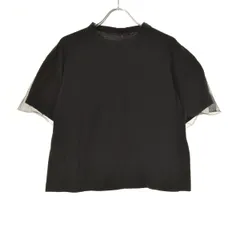 【GRANDMAMAMADAUGHTERBYKATO】toro TC2014731 チュールスリーブ五分袖Tシャツ