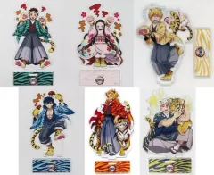 【中古】アクリルスタンド・アクリルパネル 全6種セット 「鬼滅の刃 鬼滅祭 ～アニメ参周年記念祭～ 寅年 ランダムアクリルスタンド」