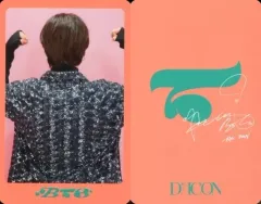 BTS Jimin ジミン　 サイン入り　公式　ポストカード JIMIN BTS Signed Photocard K-POP Goods Photo Card Cards From