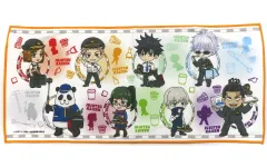 【中古】タオル・手ぬぐい 集合 フェイスタオル 「JR東海×呪術廻戦 新幹線で行く じゅじゅ探訪 in 京都」