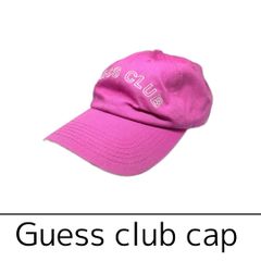 《USED》GUE$$ x A$AP ROCKY CAP ピンク