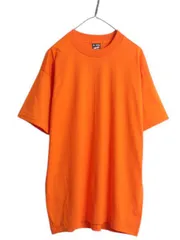 【お得なクーポン配布中!】 デッドストック 90s USA製 フルーツオブザルーム 無地 半袖 Tシャツ メンズ XL / 新品 シングルステッチ トップス カットソー 大きいサイズ