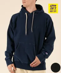 【ムラスポ公式】新品 CHAMPION チャンピオン プルオーバー パーカー メンズ シンプル ワンポイント ロゴ RW HOODED SWEATSHIRT C3-C110