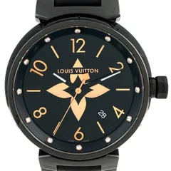 2025年最新】ルイ・ヴィトン タンブール オールブラックの人気