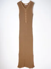 Plageプラージュ 2019SS CALUXキャラクス リブプルオーバーワンピース【M】【LOPA68818】