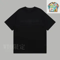 【今日WTO】BALENCIAGA 做旧破れ磨き多工?アルファベット T-UH44