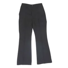 MAISON SPECIAL メゾンスペシャル 11221461248 エコドライ チノ スタプレ フレアパンツ ブラック系 00 【中古】のサムネイル