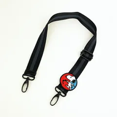 スヌーピー ショルダーバッグストラップ (ブラック) PEANUTS 75th ROOTOTE SNOOPY