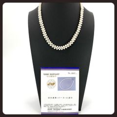 美品✨ ベビーパール 3m-3.5mm ネックレス パール 本真珠 シルバー金具 