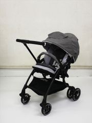 スゴカルSwitch エッグショック XL コラットグレー コンビ製ベビーカー ハイシート53cm 生後1ヶ月～ クリーニング済み D5214523