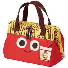 がま口型ランチバッグ 【バーガーコンクス ポテト】