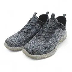 スケッチャーズ SKECHERS スケッチャーズ ELITE FLEX - HARTNELL エリート フレックス - ハートネル スリッポン スニーカー 52642 グレー×ブラック 25.5cm