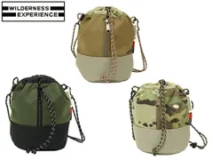 WILDERNESS EXPERIENCE ウィルダネスエクスペリエンス ウィルダネス エクスペリエンス Camping GEAR キャンピング ギア OD缶巾着ショルダー 58242 日本製 kinu35