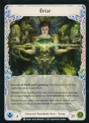 【中古】Flesh and Blood ELE063・ELE111[T]：Briar // Frostbite