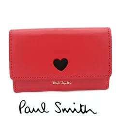 【国内正規品・新品】ポールスミス Paul Smith  名刺入れ カードケース カットアウト 牛革 レザー 箱付き 正規品 新品 ギフト プレゼント 送料無料 ps4127