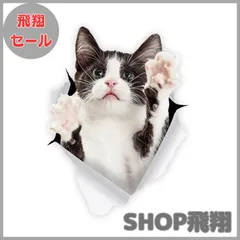 【大安売り】prendre カーステッカー 猫 シール かわいい 動物 アニマル ドレスアップ 車 バイク カー用品 ステッカー カーステッカー 傷隠し PR-CATST03(Eタイプ)