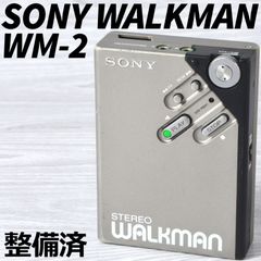 SONY WALKMAN WM-2 カセットウォークマン シルバー 整備済 TY332