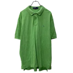 Polo Ralph Lauren 半袖 ポロシャツ XL ライトグリーン ポロラルフローレン ビッグサイズ 鹿子 ポニーロゴ 古着卸 アメリカ仕入 a704-5388
