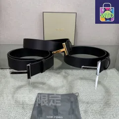 【今日特価】Tom Ford トムフォード ダブルフェイス トップレザー ベル