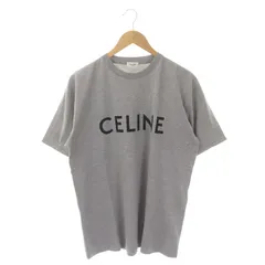 身幅53cm正規 19SS CELINE セリーヌ Hedi Slimane ロゴ Tシャツ