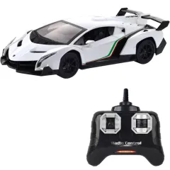 【中古】ラジコン 1/24 ランボルギーニ ヴェネーノ(ホワイト) 2.4GHz仕様